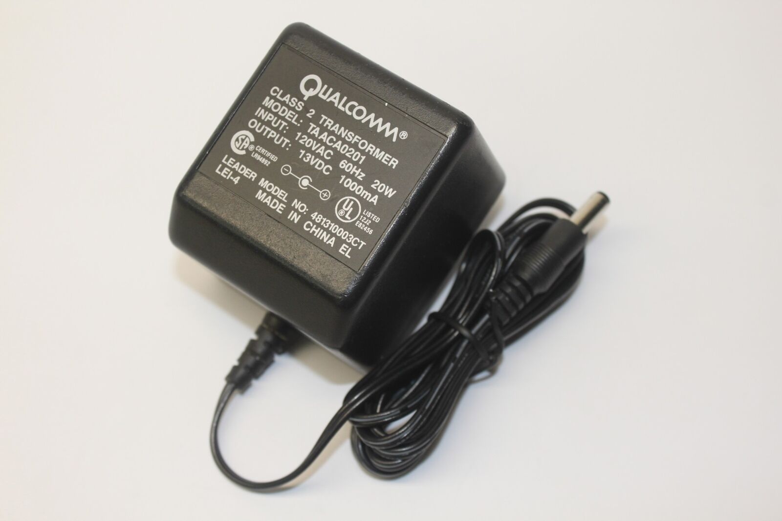 *Brand NEW* Genuine Qualcomm TA ACA0201 13V 1000mA 20W AC DC ADAPTE POWER SUPPLY